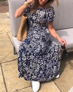 Bloom Coast Flutter Midi Dress