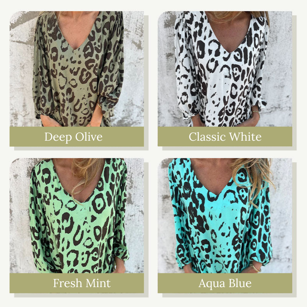 Leopard Coast Relaxed Dress