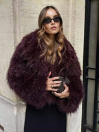 ARIA FAUX FUR SHORT COAT – LÉORALABEL WOMEN’S WINTER ESSENTIAL