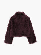 ARIA FAUX FUR SHORT COAT – LÉORALABEL WOMEN’S WINTER ESSENTIAL