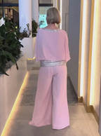 The Leora Luxe Sequin Comfort Set – Effortless Day-to-Evening Elegance