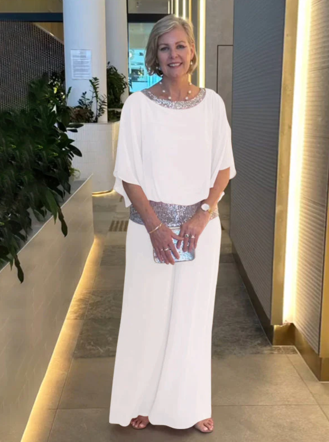 The Leora Luxe Sequin Comfort Set – Effortless Day-to-Evening Elegance