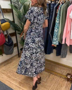 Bloom Coast Flutter Midi Dress