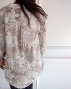 Willow Leaf Button Blouse